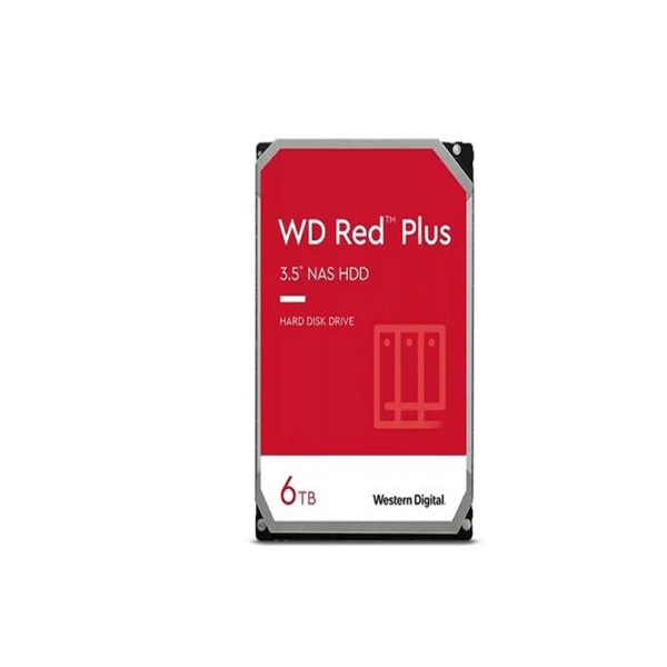 HDD WD RED PLUS 6 TB NAS PARA SERVIDOR 24X7 - WD60EFPX